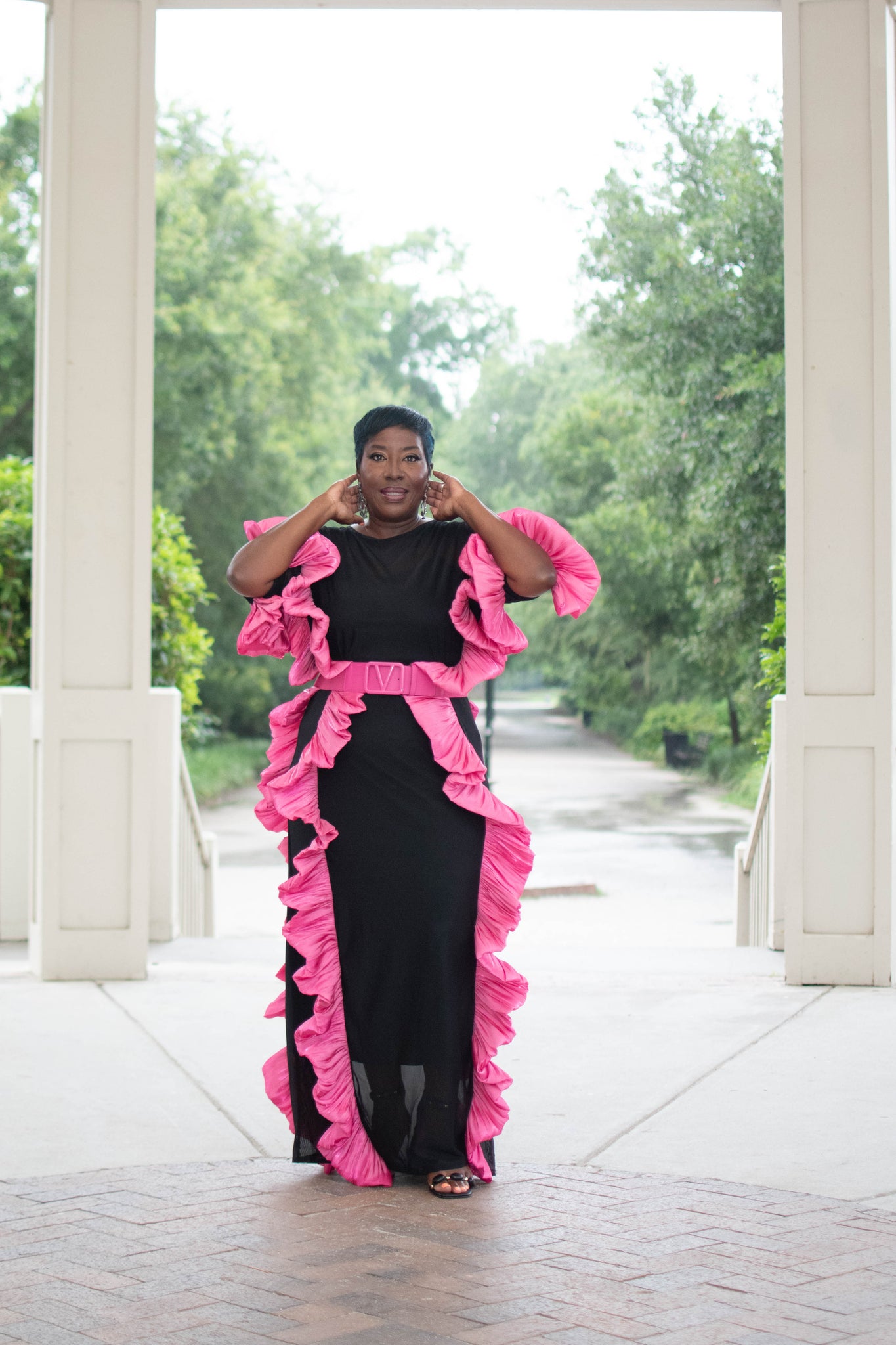 Ruffle Royale Maxi