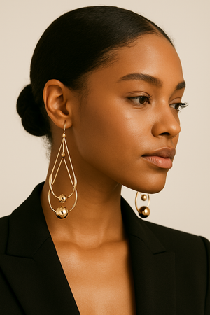 Drop Bead Earrings