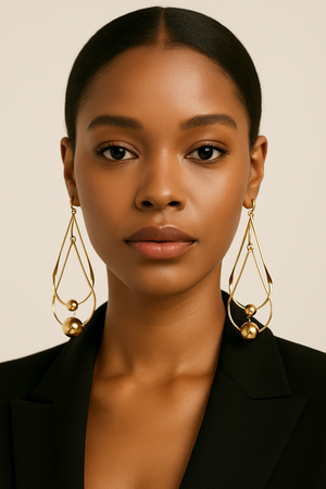 Drop Bead Earrings