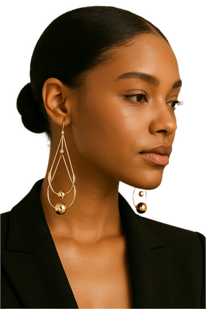 Drop Bead Earrings