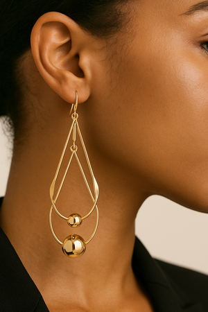 Drop Bead Earrings